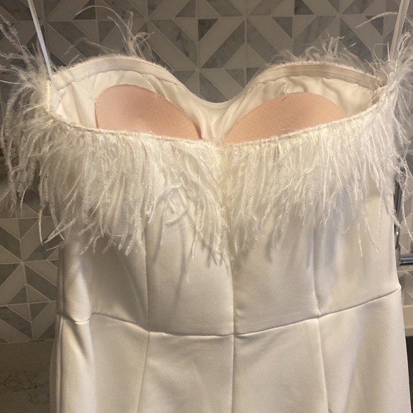 Janae Strapless Jumpsuit - wedding / white - Picture 4 of 4